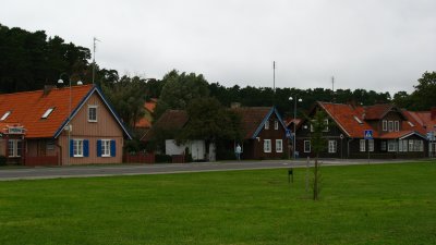 Street of old houses, Juodkrantė