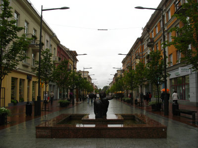 Motherhood Fountain on Vilniaus gatvė