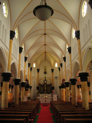 Interior of the memorial church