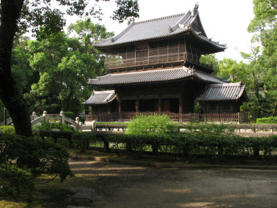 Inner courtyard at Shōfuku-ji