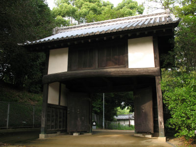 Original Najima-mon gate of Fukuoka-jō