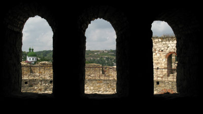 Trio of portals in the rampart