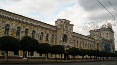 Flank of Chişinău's City Hall