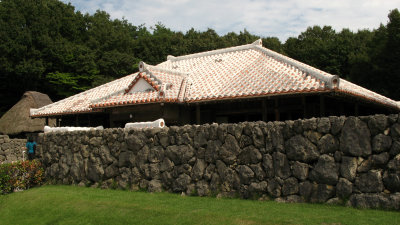 Okinawan house from Ishigaki-jima