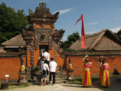Replica of a Balinese gentry house
