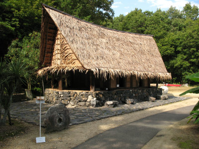 Yapese house from Micronesia