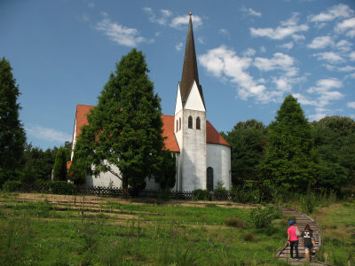 Copy of a church from Garmisch-Partenkirchen