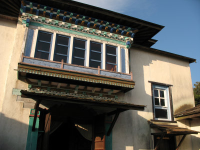 Main hall of the Nepali Buddhist Monastery