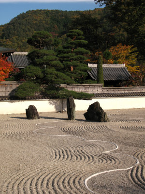 Zen garden in Kōzen-ji