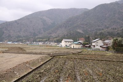 Rural scenery in the Higashi-Obama area
