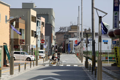 Modernized stretch of central Fukuchiyama