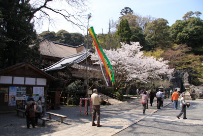 Courtyard below the Hon-dō