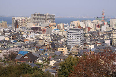 Skyline of Ōtsu from Mii-dera