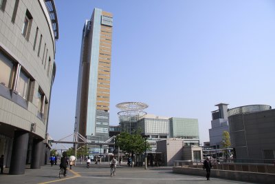 Takamatsu Symbol Tower and Sunport Hall