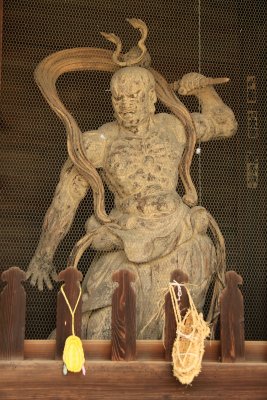 Niō guardian at Zentsū-ji