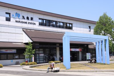 South exit of Marugame Station