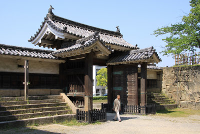 Interior view of the Ōte Ni-no-mon