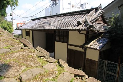 Koori Samurai Gate at the foot of the castle hill