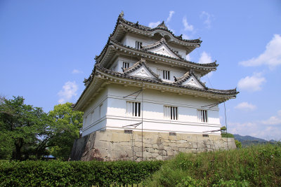 The original donjon of Uwajima Castle