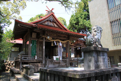 Main hall of Taga-jinja