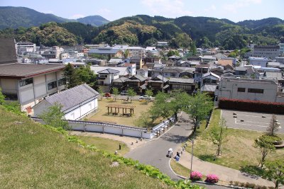 Central Ōzu as viewed from the castle