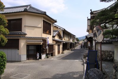 Quiet stretch of the old quarter, Uchiko