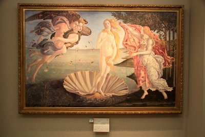 Ceramic reproduction of The Birth of Venus