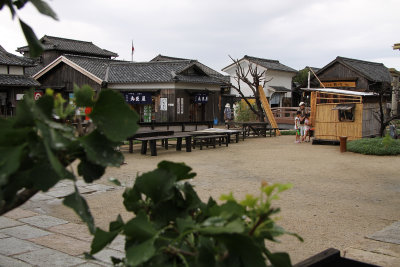 View across the village