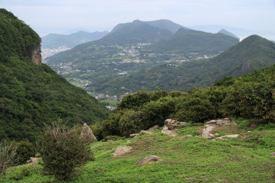 View down Choshi-kei gorge