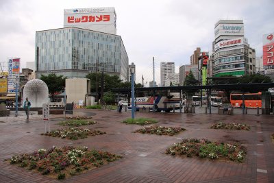 Station area around JR Okayama