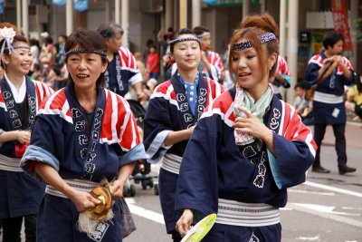 Women in the parade