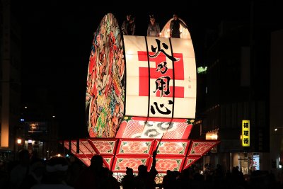 Buddhist manji on neputa float