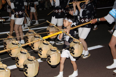 Young boy with a small kantō