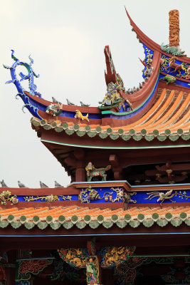 Roof of Dacheng Hall, Confucius Temple