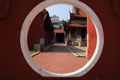 Gate in Changhua's Confucian Temple