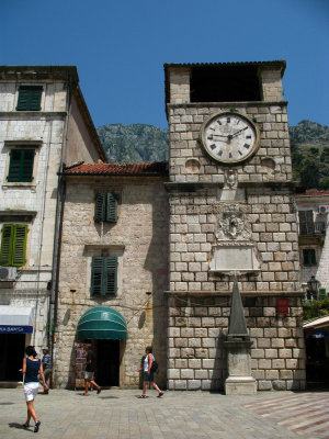 Town clock tower