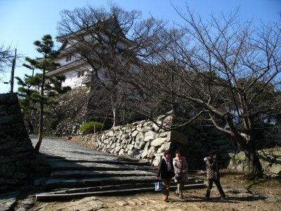 Main approach to Wakayama Castle
