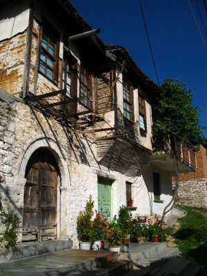 Weathered old Ottoman villa