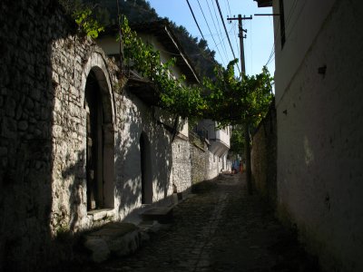 Shadowed old lane, Gorica quarter