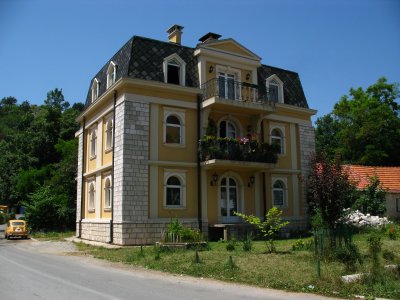 Villa converted into apartments