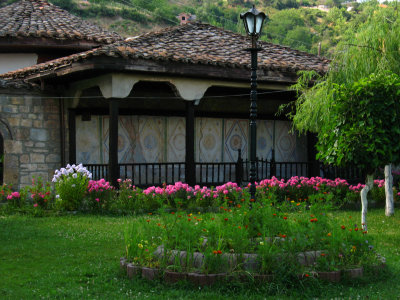 Garden in the Baba Arabati tekke