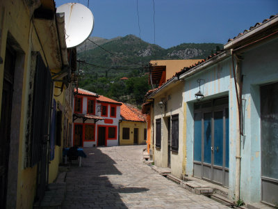 Old village lane off Stari Bar