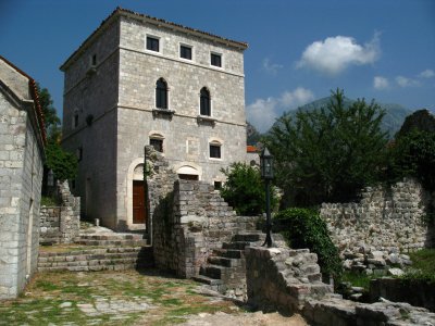 Restored customs house in Stari Bar