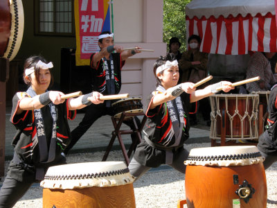 End of a taiko piece