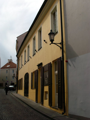 Old building on Didioji gatvė
