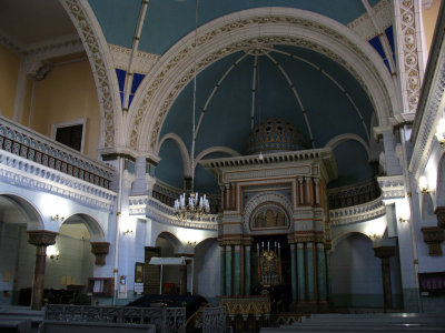 Interior of the Choral Synagogue