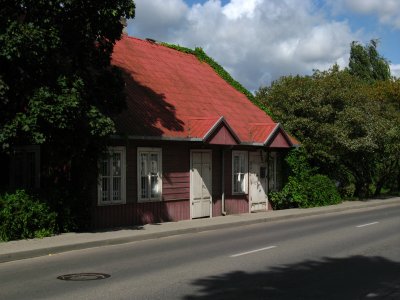 Old wooden house on Vytauto gatvė