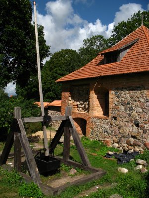 Site of an old well at the Peninsula Castle