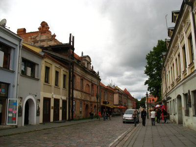 West end of Vilniaus gatvė