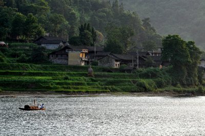 Jinjiang riverside,Guizhou,China 